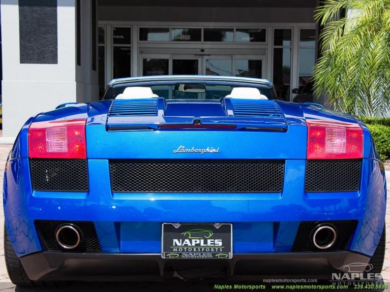 VIN: ZHWGU22T78LA07361 | Used 2008 Lamborghini Gallardo Spyder For