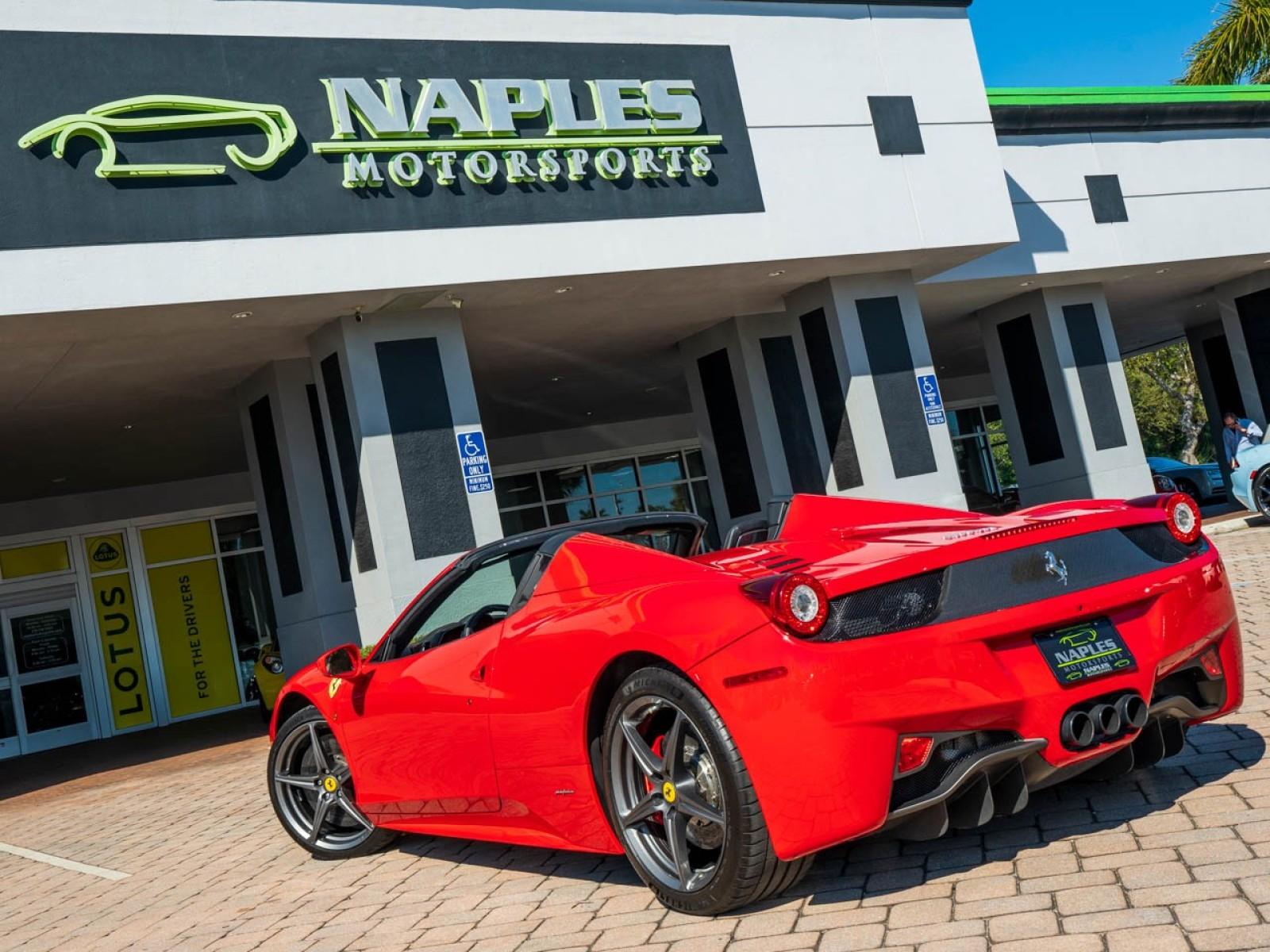VIN: ZFF68NHA4C0188802 | Used 2012 Ferrari 458 Spider For Sale
