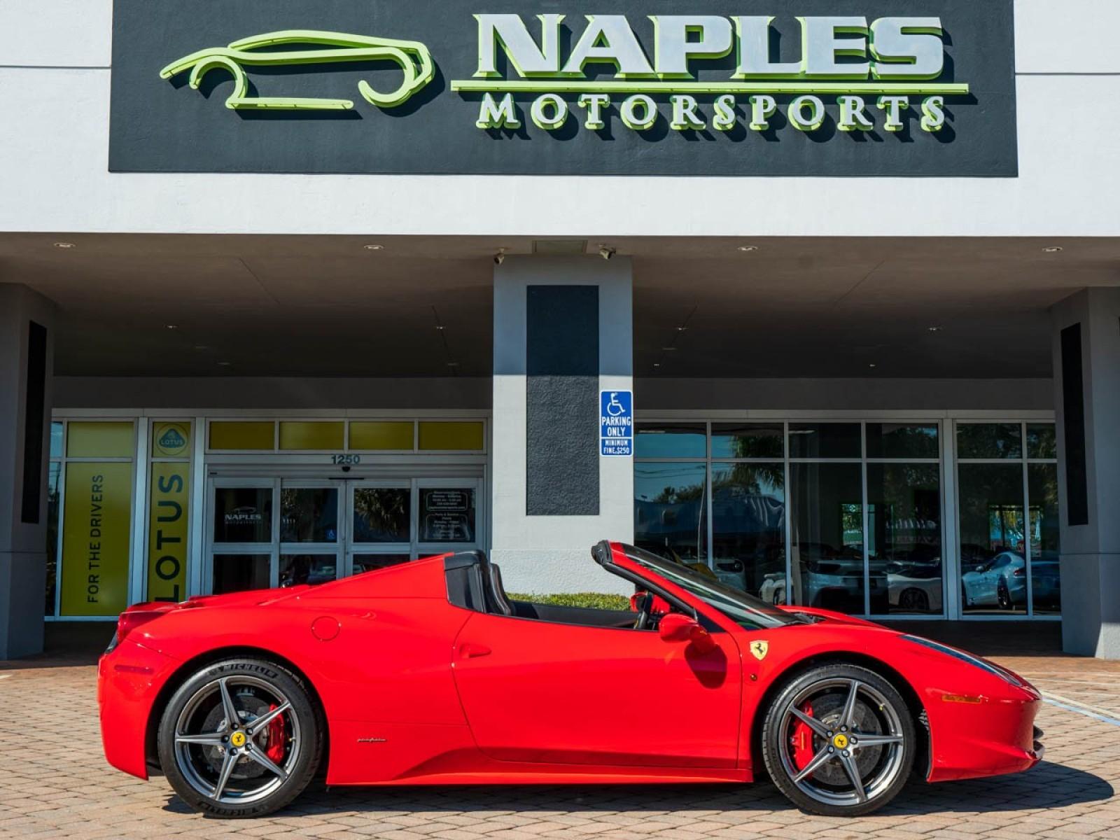 VIN: ZFF68NHA4C0188802 | Used 2012 Ferrari 458 Spider For