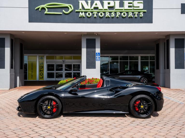 フェラーリ 488 spider ブラック　バッグ Ferrari Boston Bag Novelty for 488 spider Owner Leather