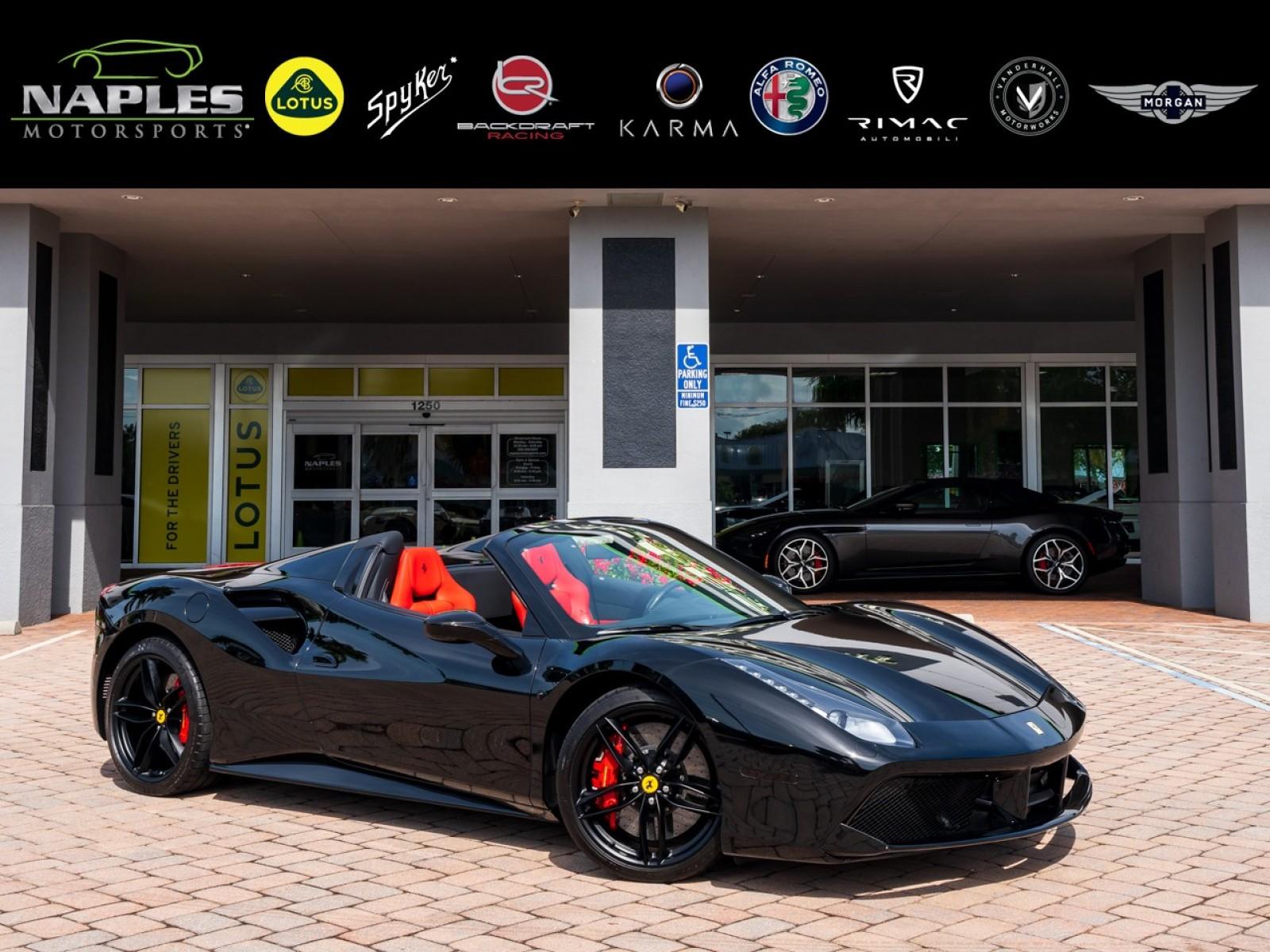 Ferrari 488 Spider Car Model - Shop