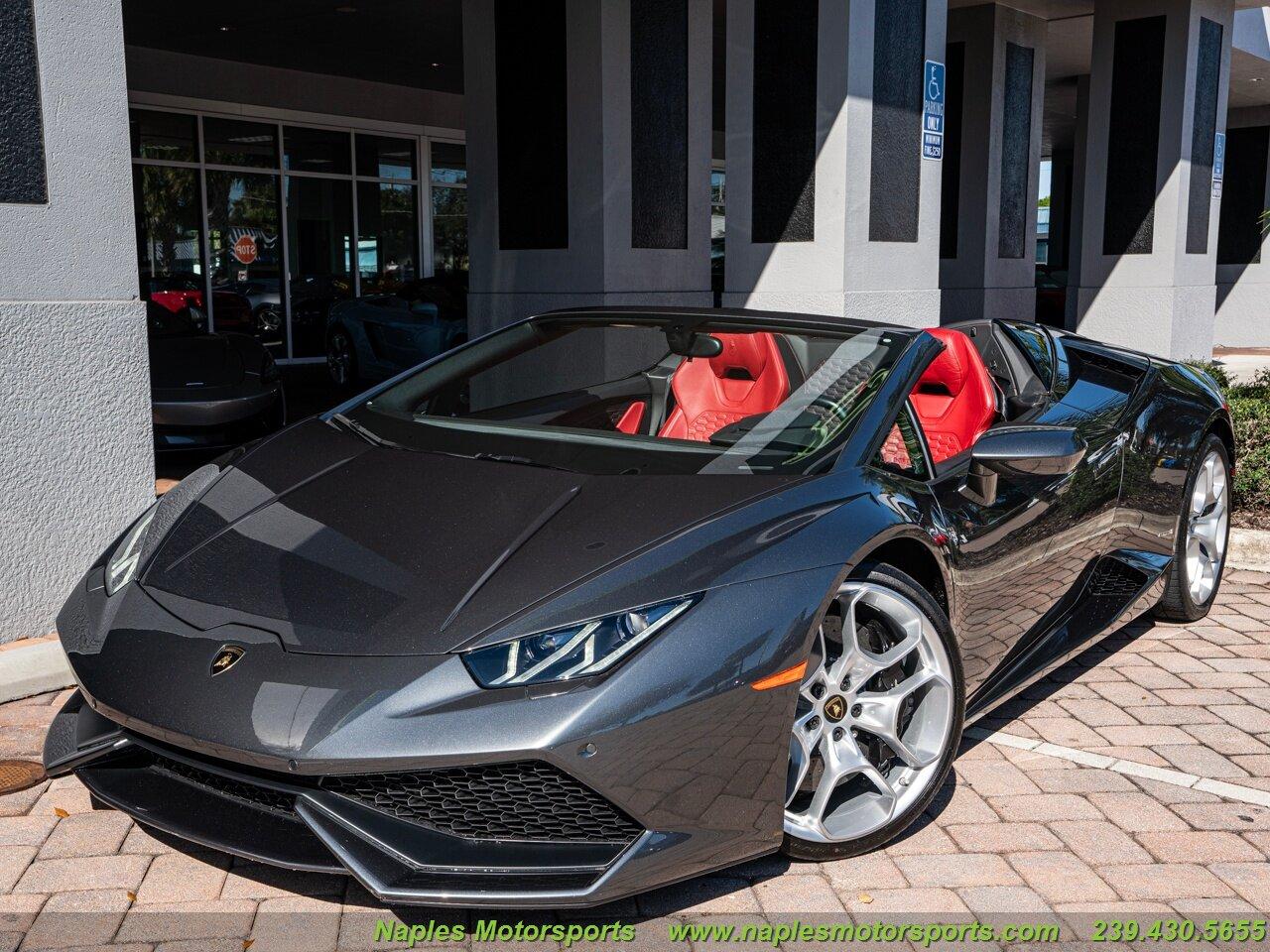 VIN: ZHWUR1ZF2GLA04087 | Used 2016 Lamborghini Huracan LP 610-4