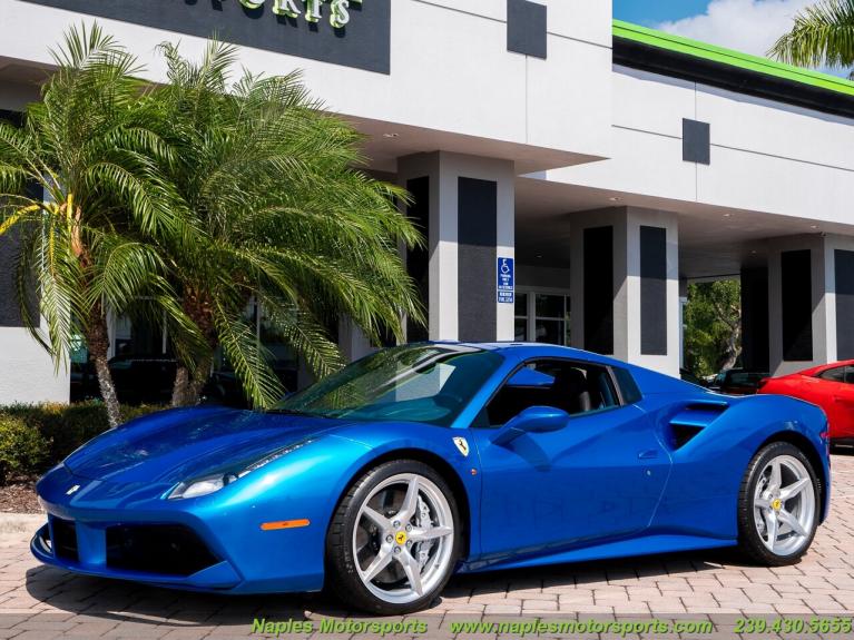 ブルー repia様 VIN: ZFF80AMA9J0230649 | Used 2018 Ferrari 488 Spider For Sale