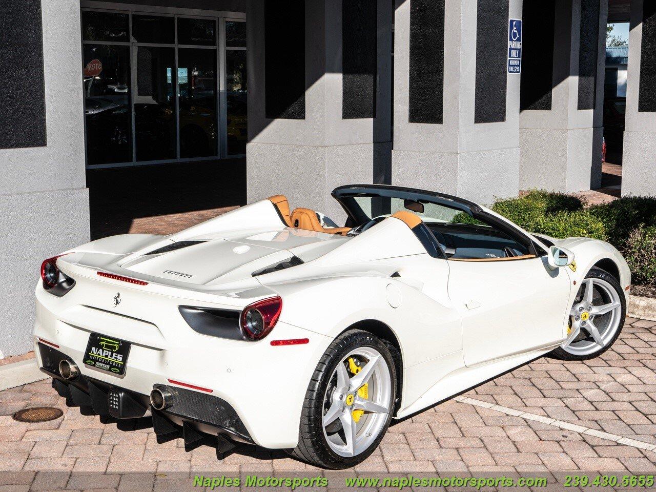 VIN: ZFF80AMA6J0232665 | Used 2018 Ferrari 488 Spider For Sale