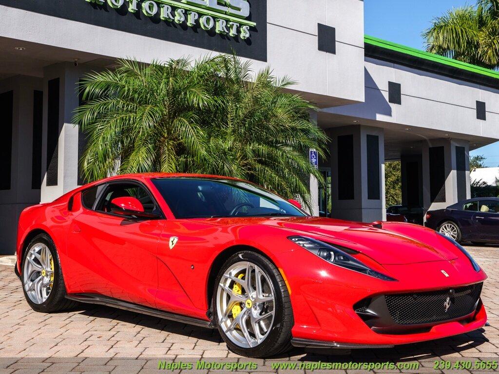 Used 2019 Ferrari 812 Superfast For Sale (Sold) Naples Motorsports Inc  Stock #20-244717
