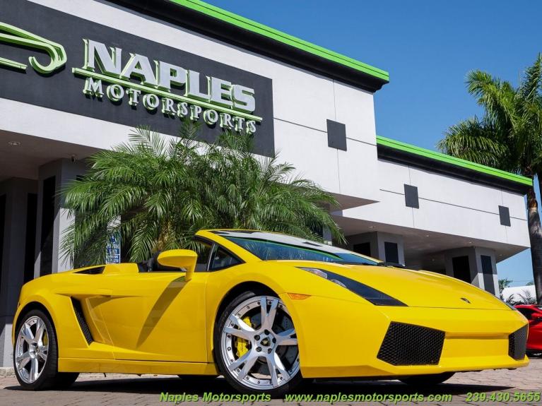VIN: ZHWGU22T27LA05290 | Used 2007 Lamborghini Gallardo Spyder For
