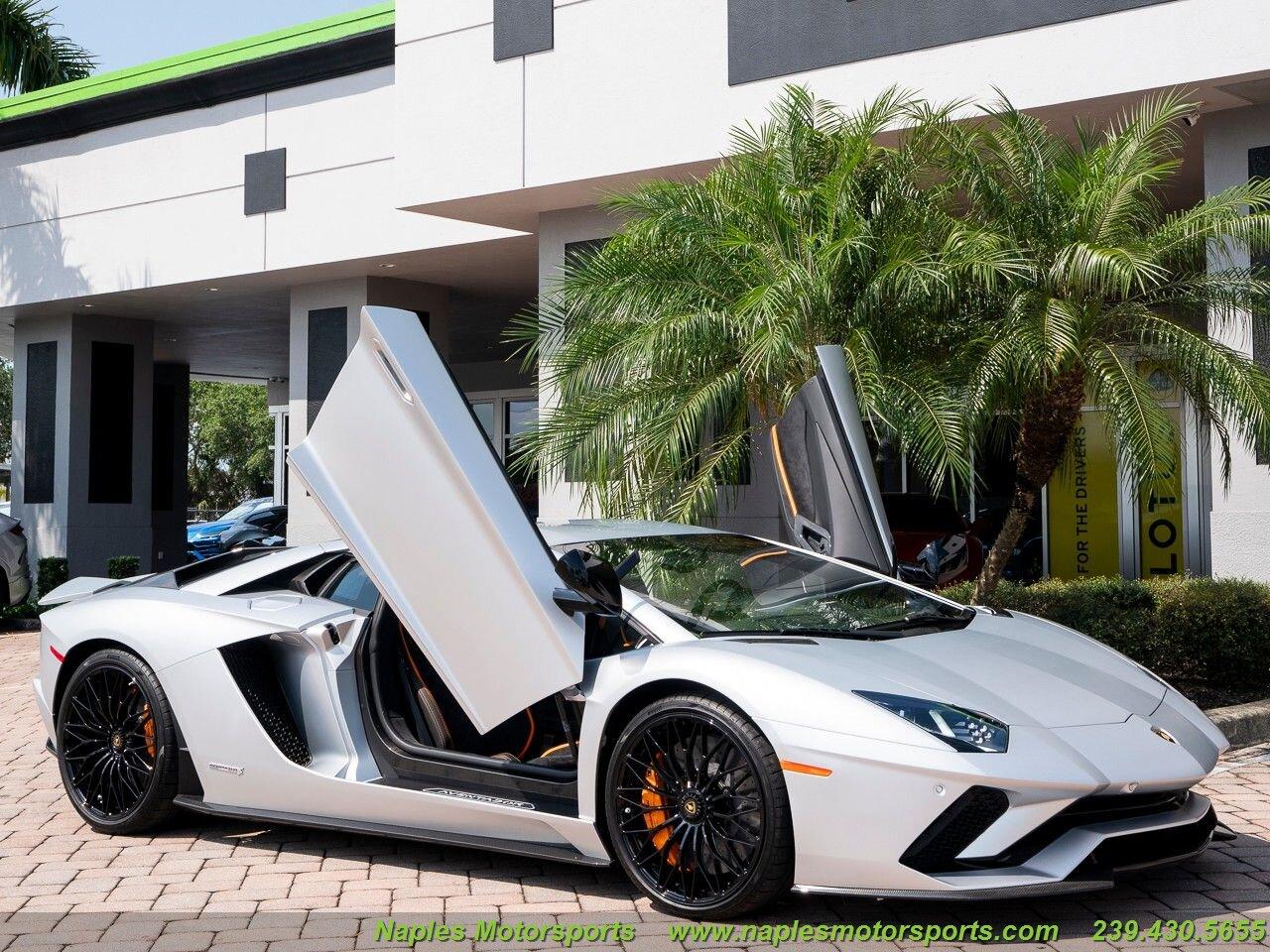 自動車 Lamborghini Aventador Limited Edition VIN: ZHWUG4ZD1JLA06877 | Used 2018 Lamborghini Aventador LP