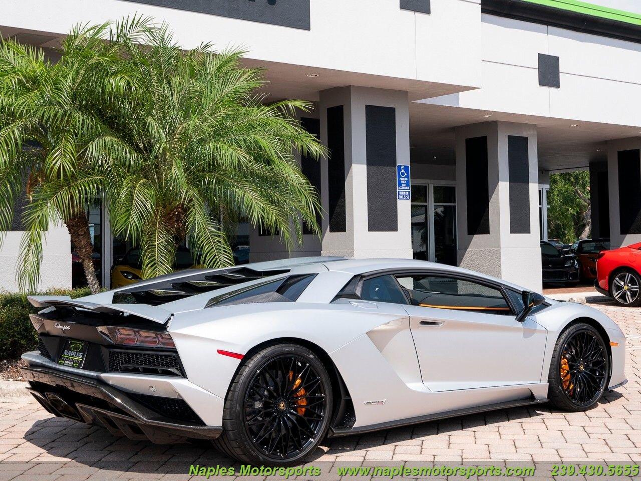 VIN: ZHWUG4ZD1JLA06877 | Used 2018 Lamborghini Aventador LP 740-4