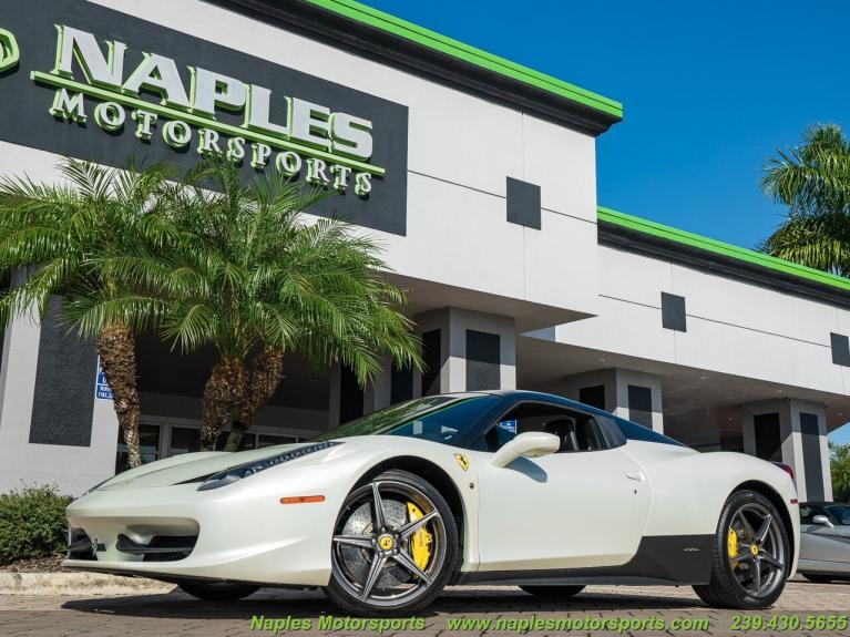VIN: ZFF68NHA6D0191864 | Used 2013 Ferrari 458 Spider For Sale