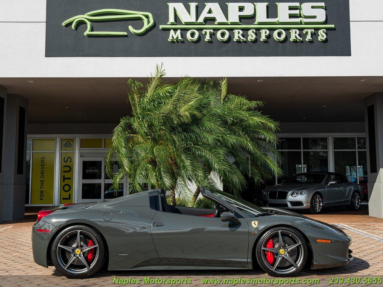 VIN: ZFF68NHA9E0199619 | Used 2014 Ferrari 458 Spider For Sale