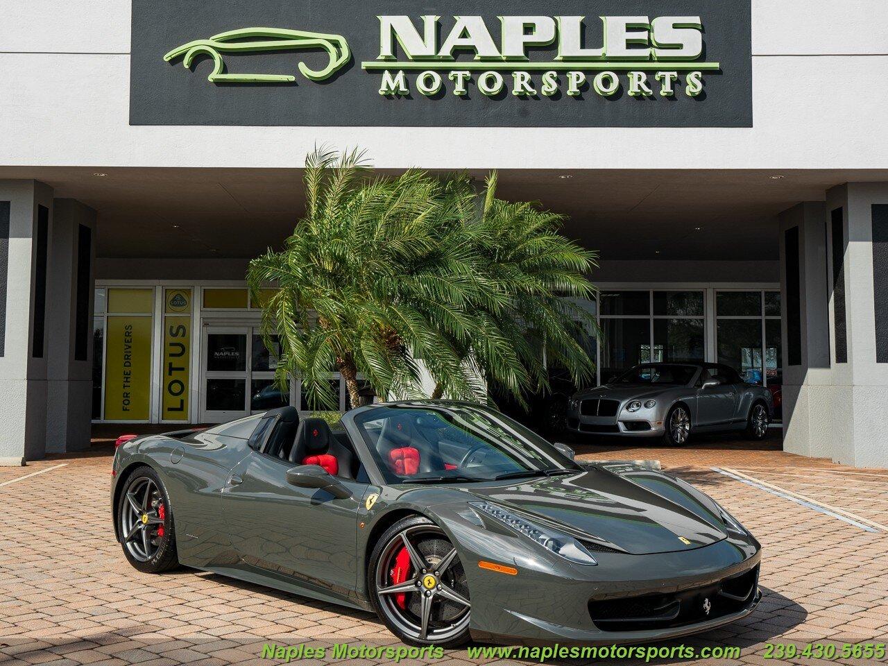 VIN: ZFF68NHA9E0199619 | Used 2014 Ferrari 458 Spider For Sale