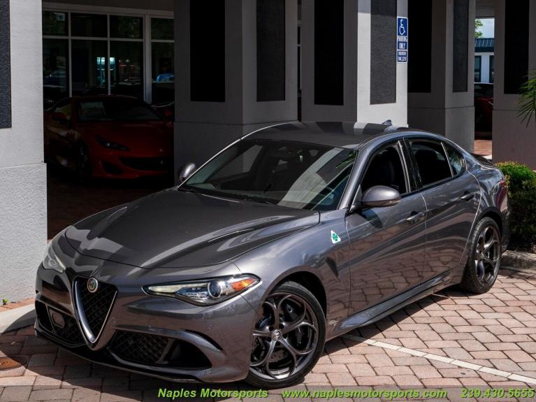VIN: ZARFAMEV9K7606710 | New 2019 Alfa Romeo Giulia For Sale (Sold
