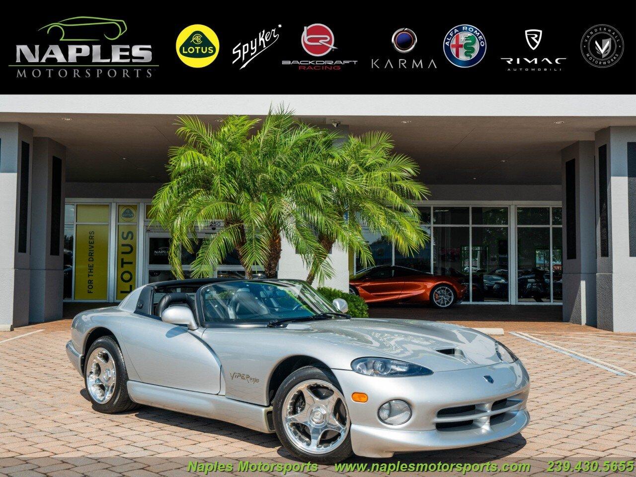 VIN: 1B3ER65E9WV401160 | Used 1998 Dodge Viper For Sale (Sold
