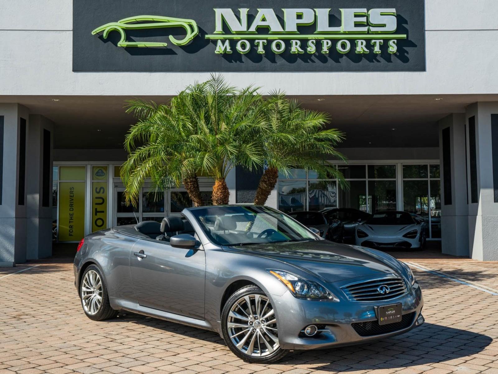 Used 2013 INFINITI G37 Convertible Base For Sale (Sold) Naples