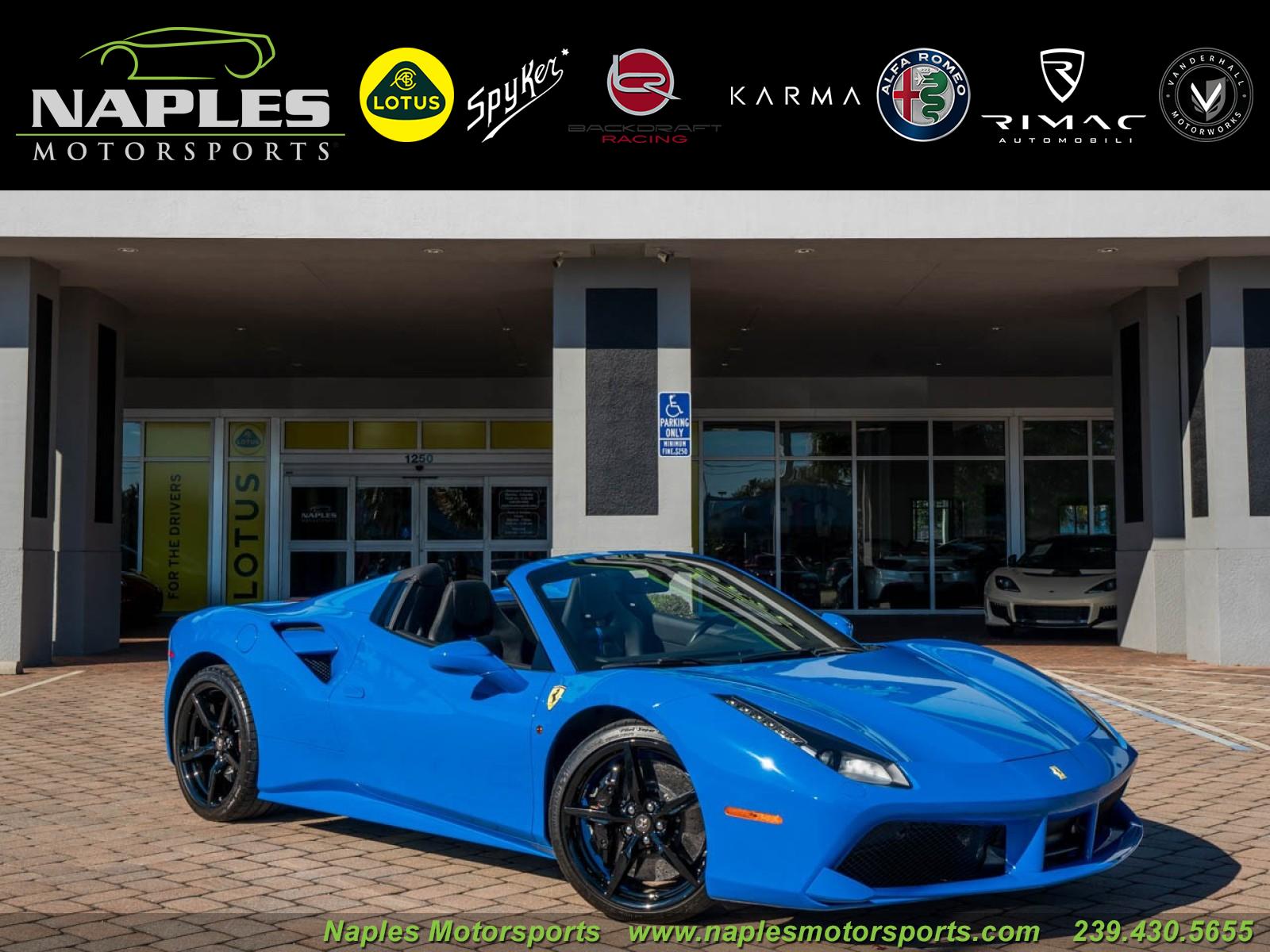 VIN: ZFF80AMA2J0232212 | Used 2018 Ferrari 488 Spider For