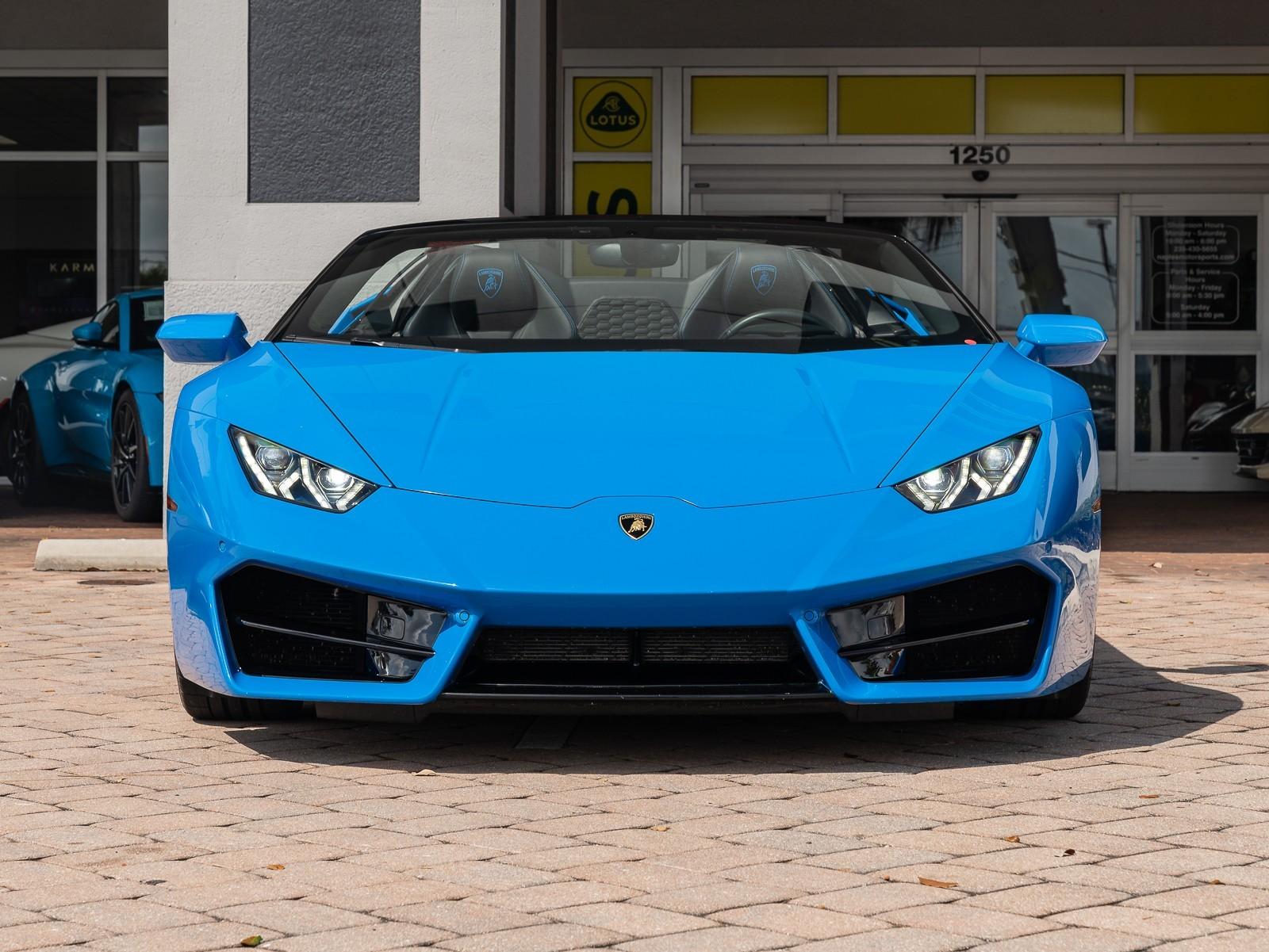 VIN: ZHWUR2ZFXJLA08644 | Used 2018 Lamborghini Huracan Spyder RWD