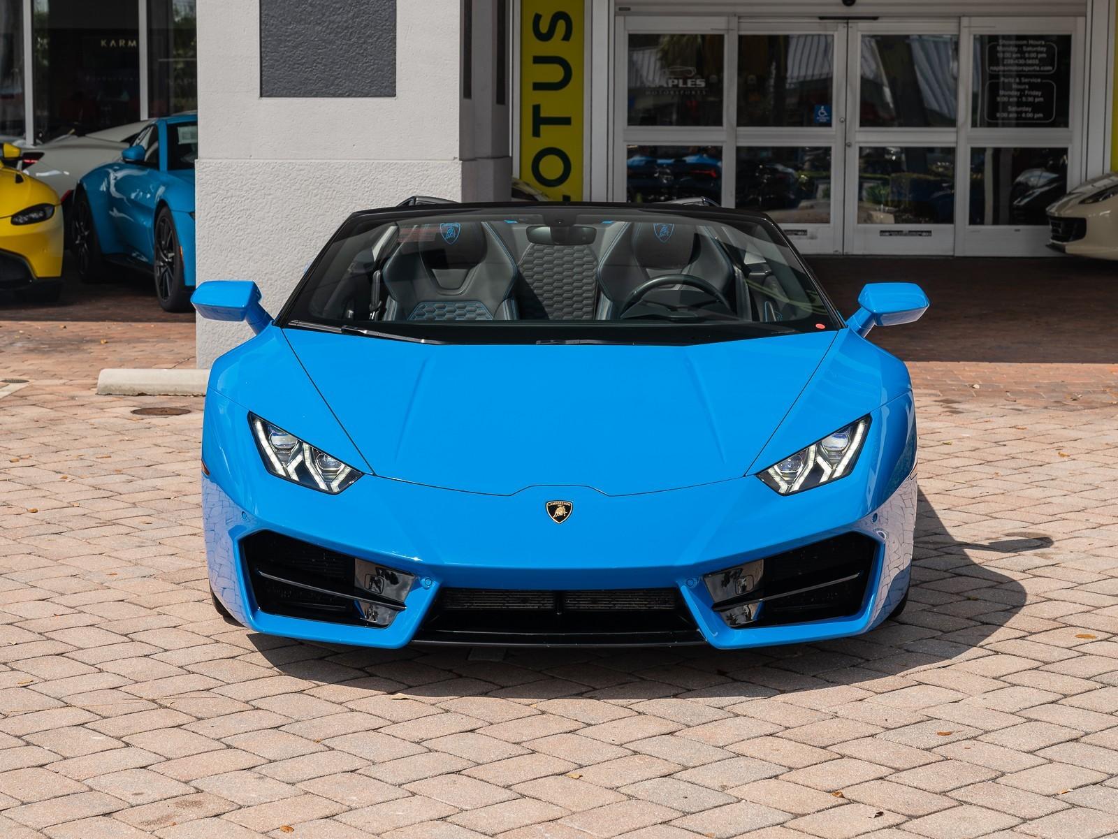 VIN: ZHWUR2ZFXJLA08644 | Used 2018 Lamborghini Huracan Spyder RWD