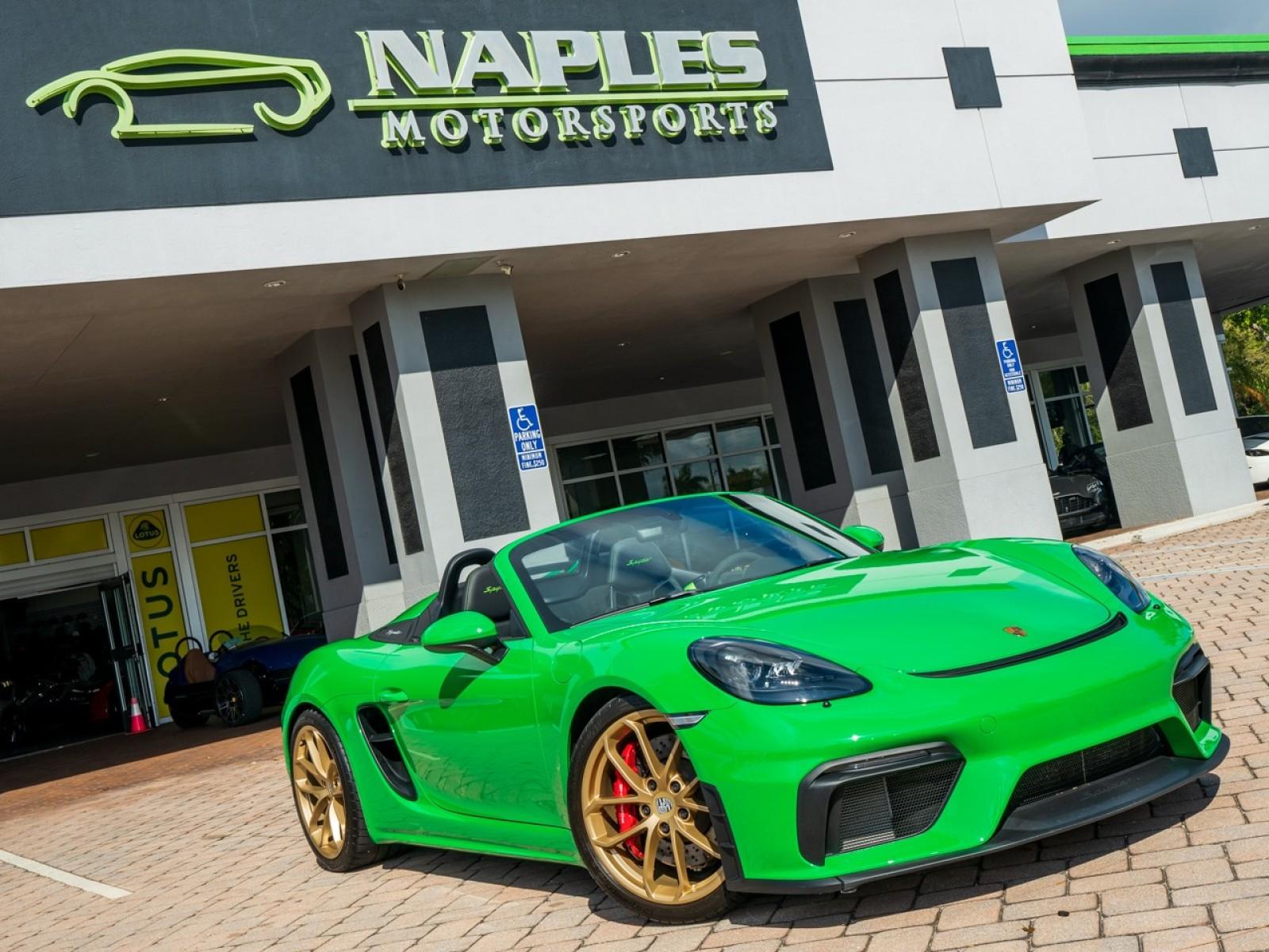 VIN: WP0CC2A84MS240781 | Used 2021 Porsche 718 Spyder For Sale