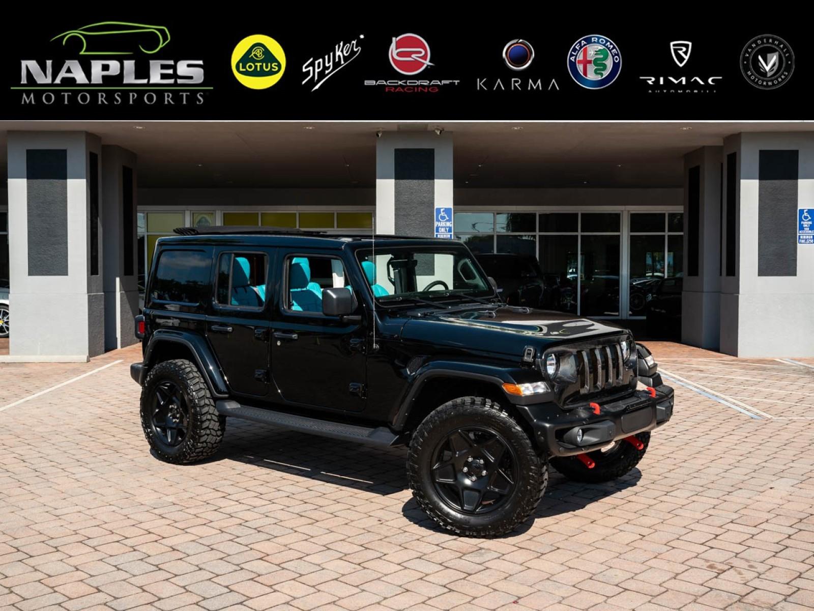 Used 2022 Jeep Wrangler Unlimited Sahara Chelsea Truck Co For Sale (Sold) |  Naples Motorsports Inc Stock #22-173484