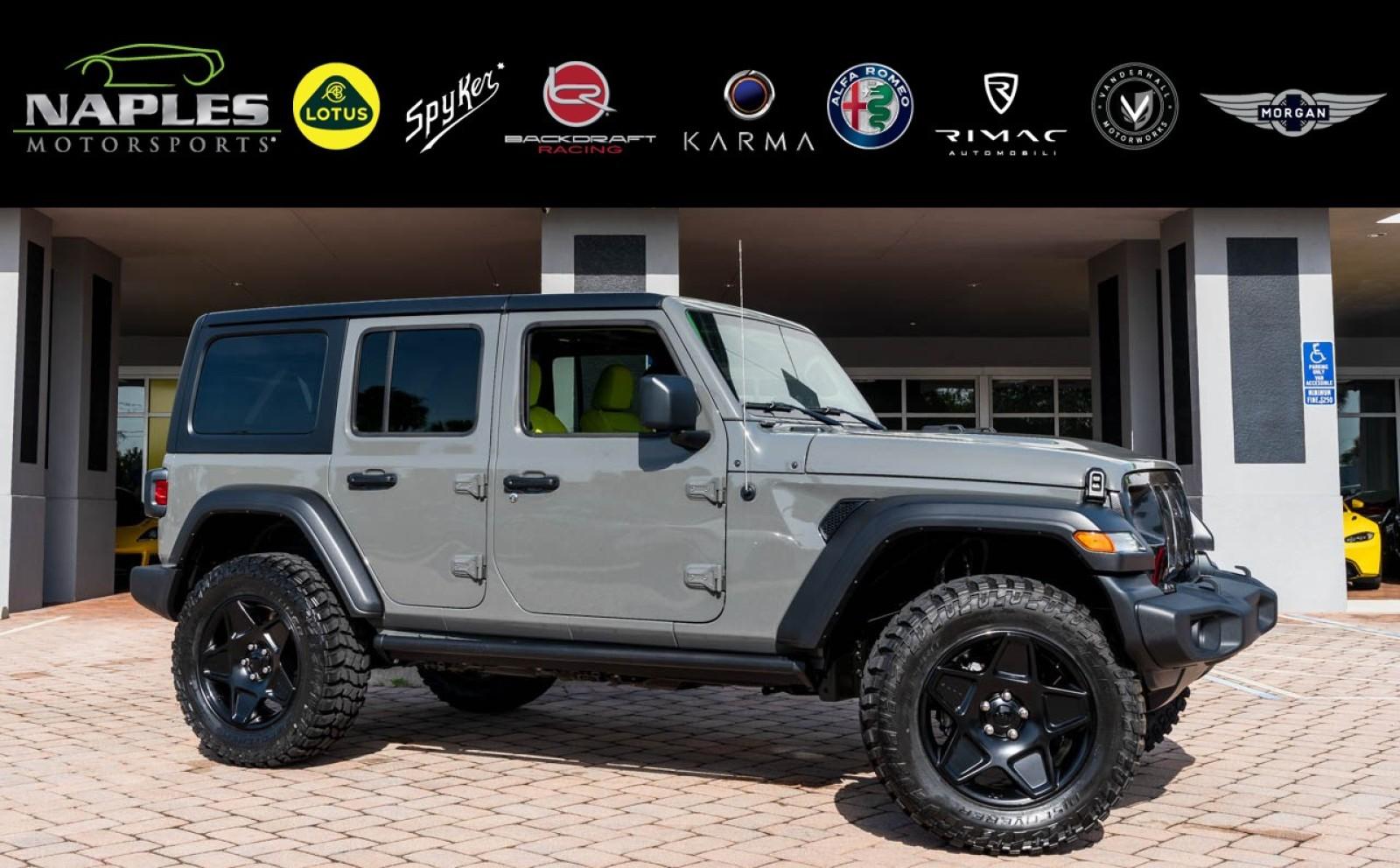 Used 2022 Jeep Wrangler Unlimited Sport S For Sale (Sold) Naples  Motorsports Inc Stock #22-232587