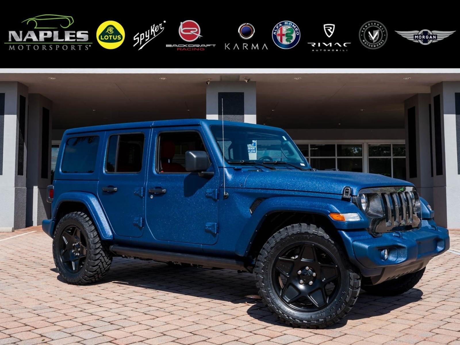 Used 2022 Jeep Wrangler Unlimited Sport S Chelsea Truck Company For Sale  ($67,996) | Naples Motorsports Inc Stock #22-232589