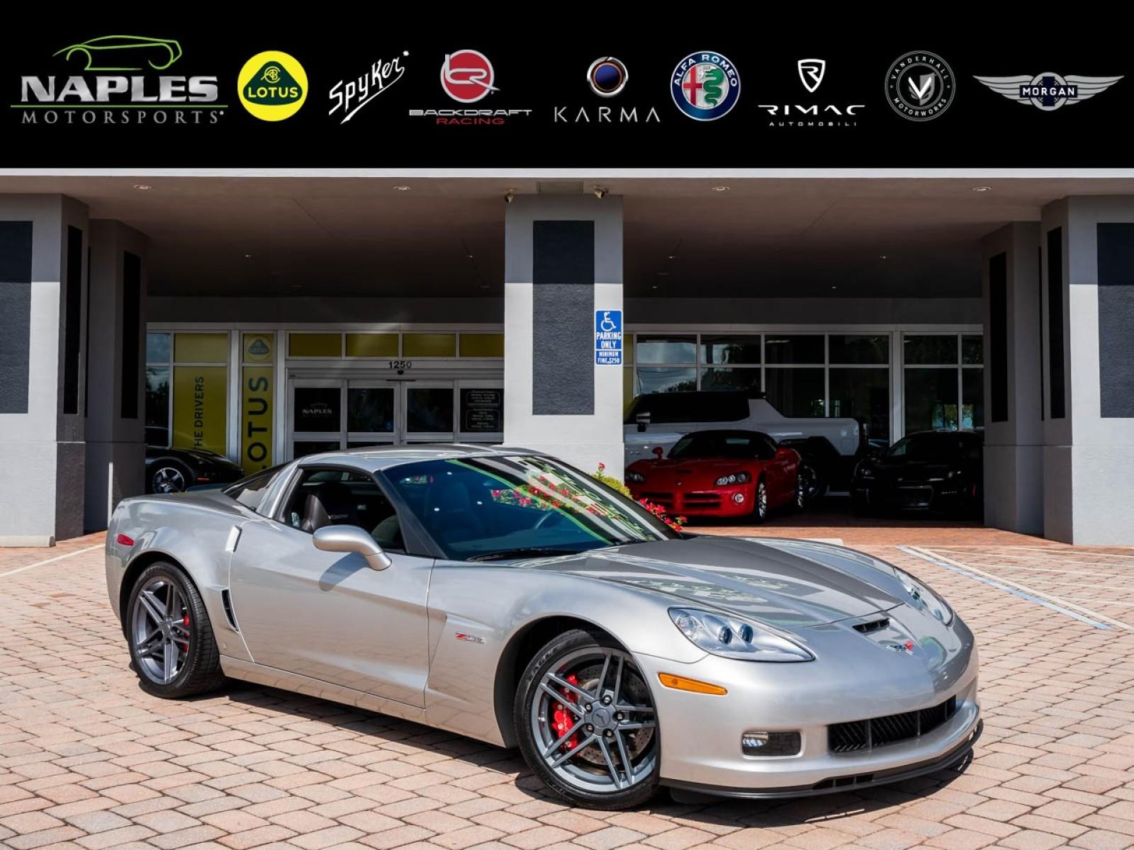 Used 2008 Chevrolet Corvette Z06 For Sale (Sold) Naples Motorsports