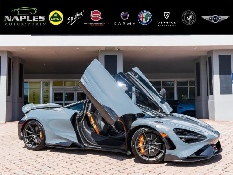 Used 2021 McLaren 765LT for sale $539,995 at Naples Motorsports Inc in Naples FL