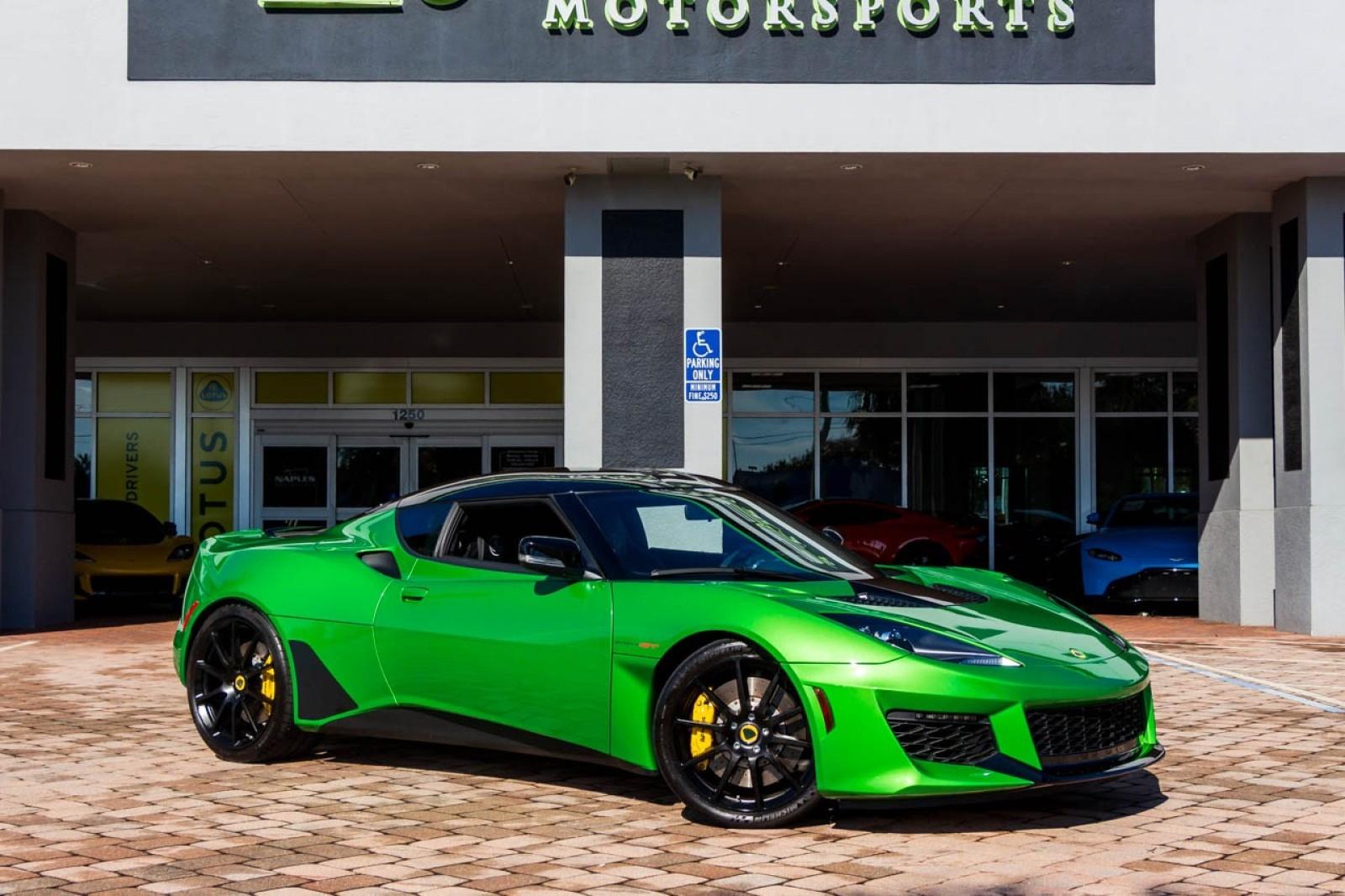 ARTIFICE V2 エメラルドグリーン VIN: | Used 2020 Lotus Evora GT For Sale (Sold) | Naples