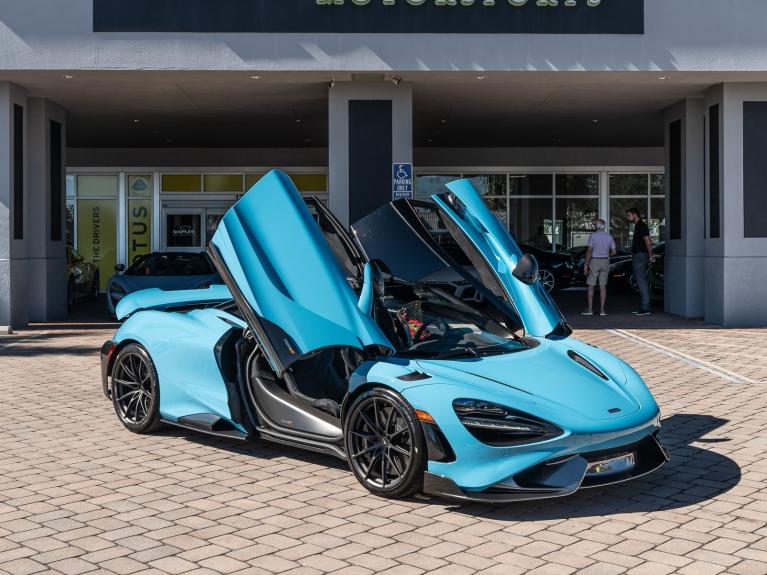 サミー　ブルマ　スカイブルー VIN: SBM14RCA4MW765126 | Used 2021 McLaren 765LT For Sale (Sold