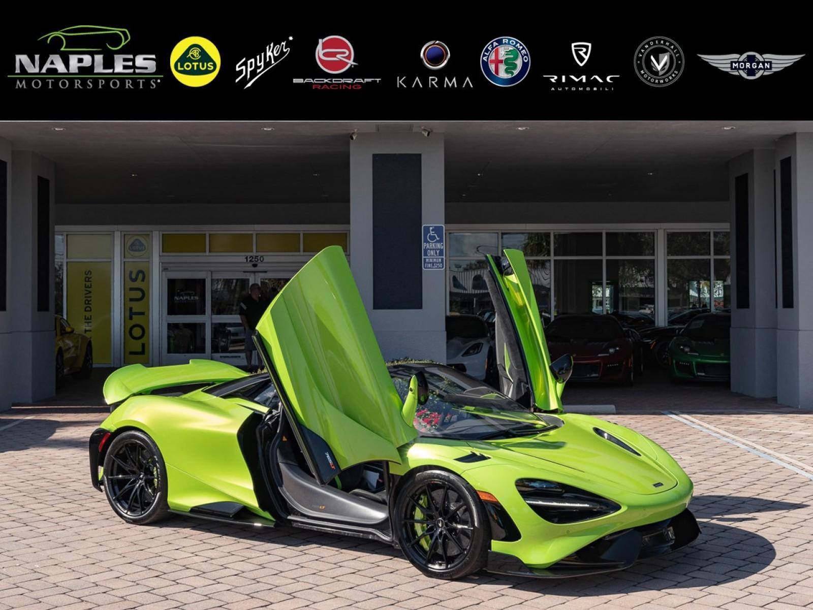 Lime Green 2021 McLaren 765LT Listed for Sale