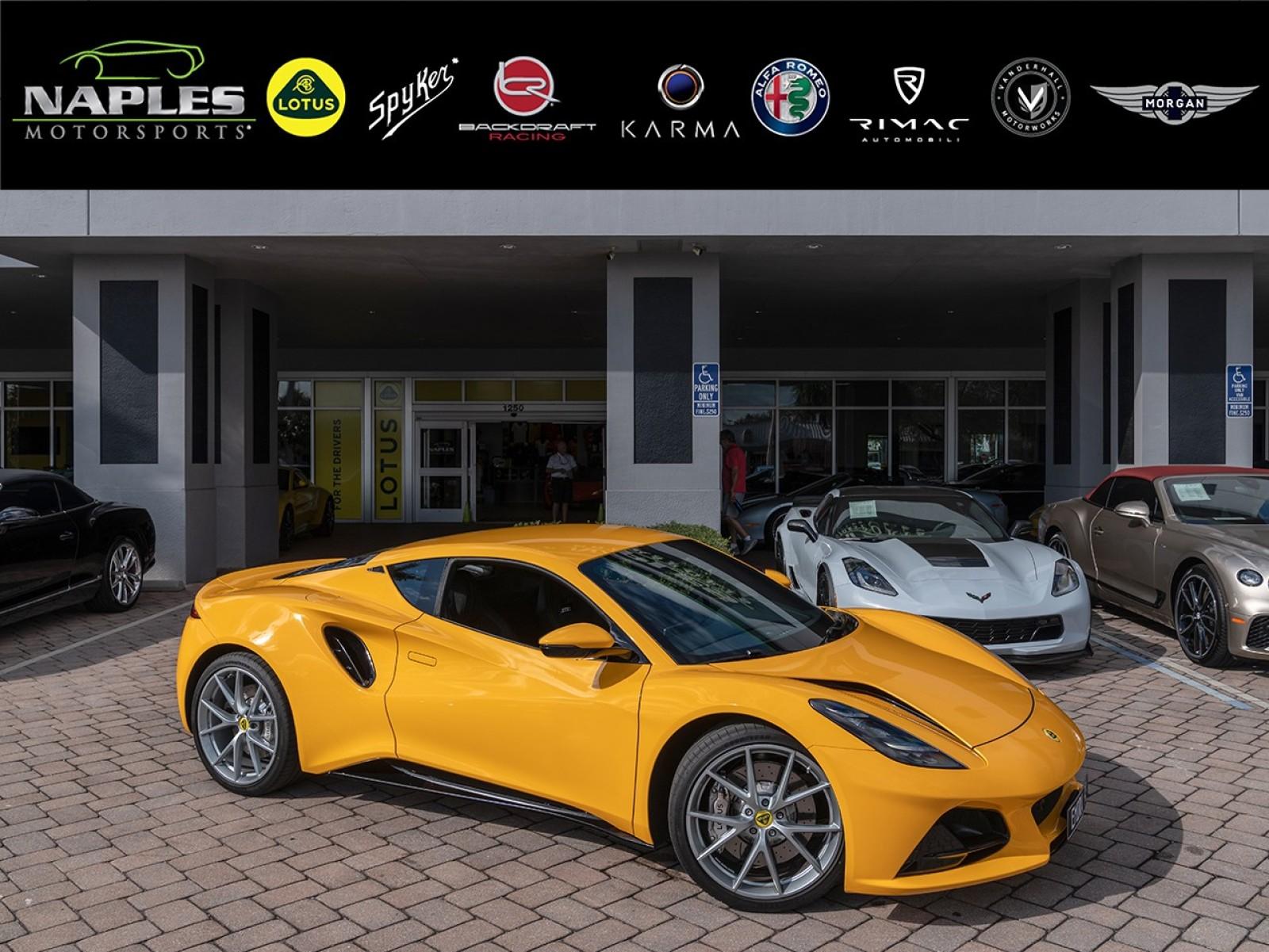 New 2023 Lotus Emira 6 Spd V6 For Sale (93,995) Naples Motorsports