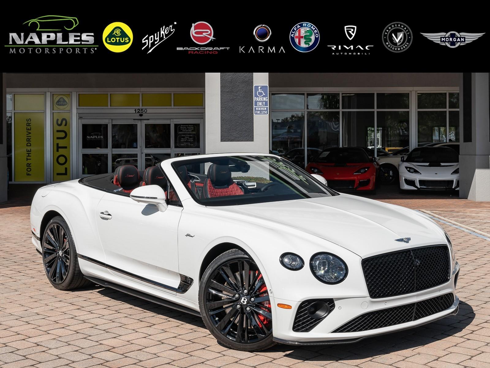 Used 2022 Bentley Continental GT Speed For Sale (Sold) Naples
