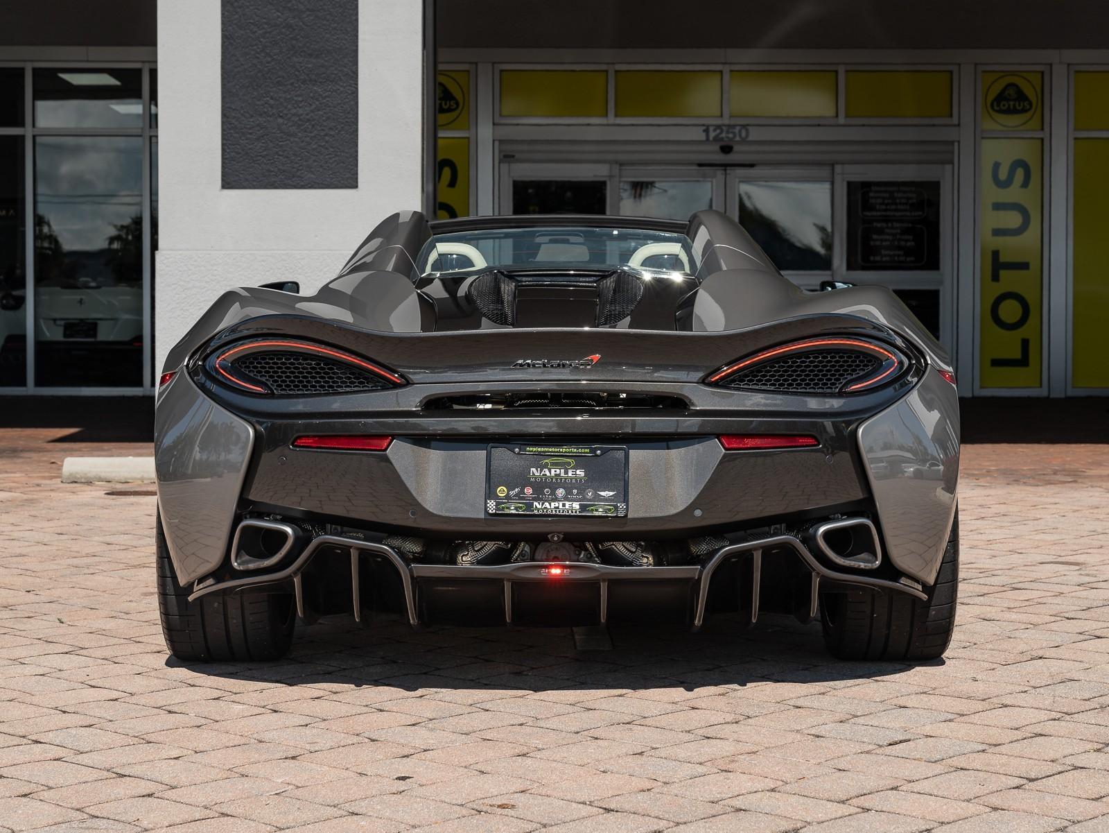VIN: SBM13FAA8JW004292 | Used 2018 McLaren 570S Spider Launch