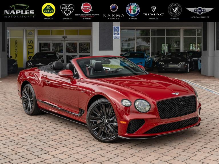 Used 2022 Bentley Continental GT Speed GT Speed for sale $299,995 at Naples Motorsports Inc in Naples FL