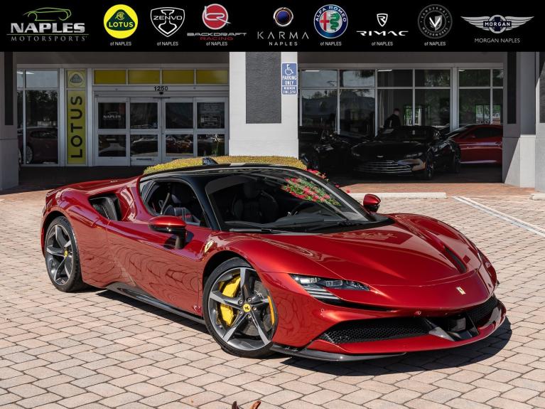 Used 2023 Ferrari SF90 Stradale HUGE MSRP $677k for sale $539,995 at Naples Motorsports Inc in Naples FL
