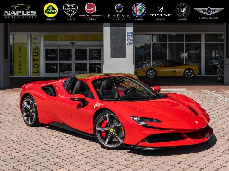 Used 2023 Ferrari SF90 Spider for sale $774,995 at Naples Motorsports Inc in Naples FL