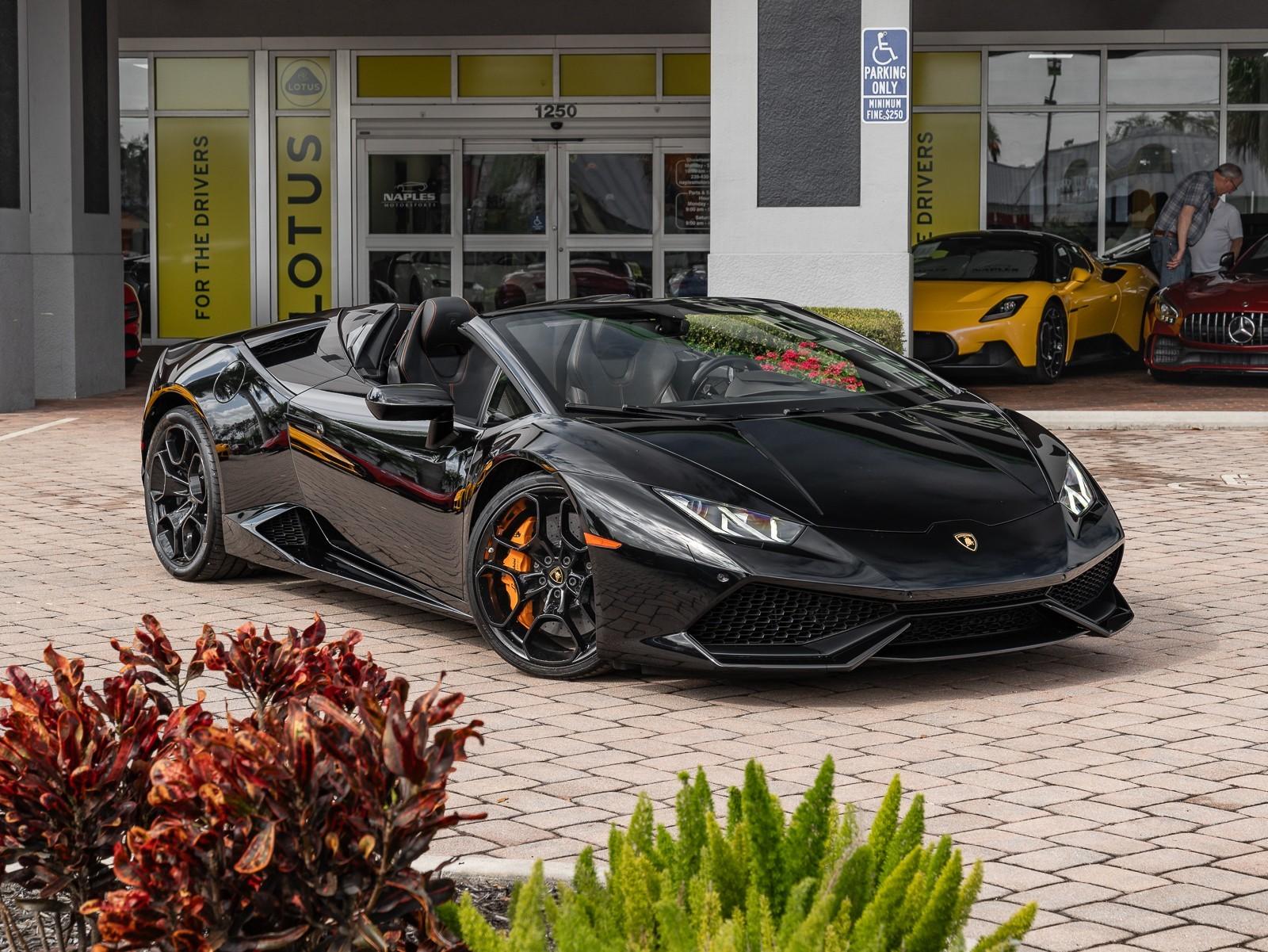 VIN: ZHWUR1ZF9JLA10895 | Used 2018 Lamborghini Huracan Spyder LP