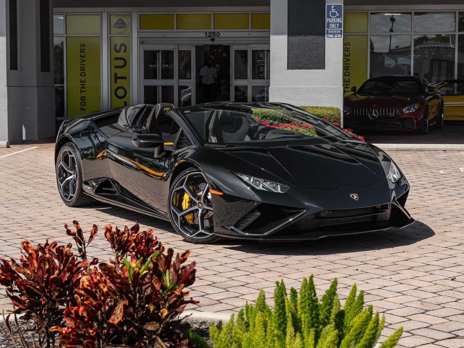 VIN: ZHWUT5ZF5MLA15993 | Used 2021 Lamborghini Huracan EVO Spyder