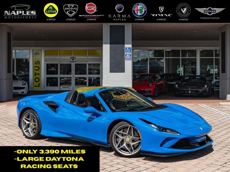 Used 2021 Ferrari F8 Spider for sale $439,995 at Naples Motorsports Inc in Naples FL