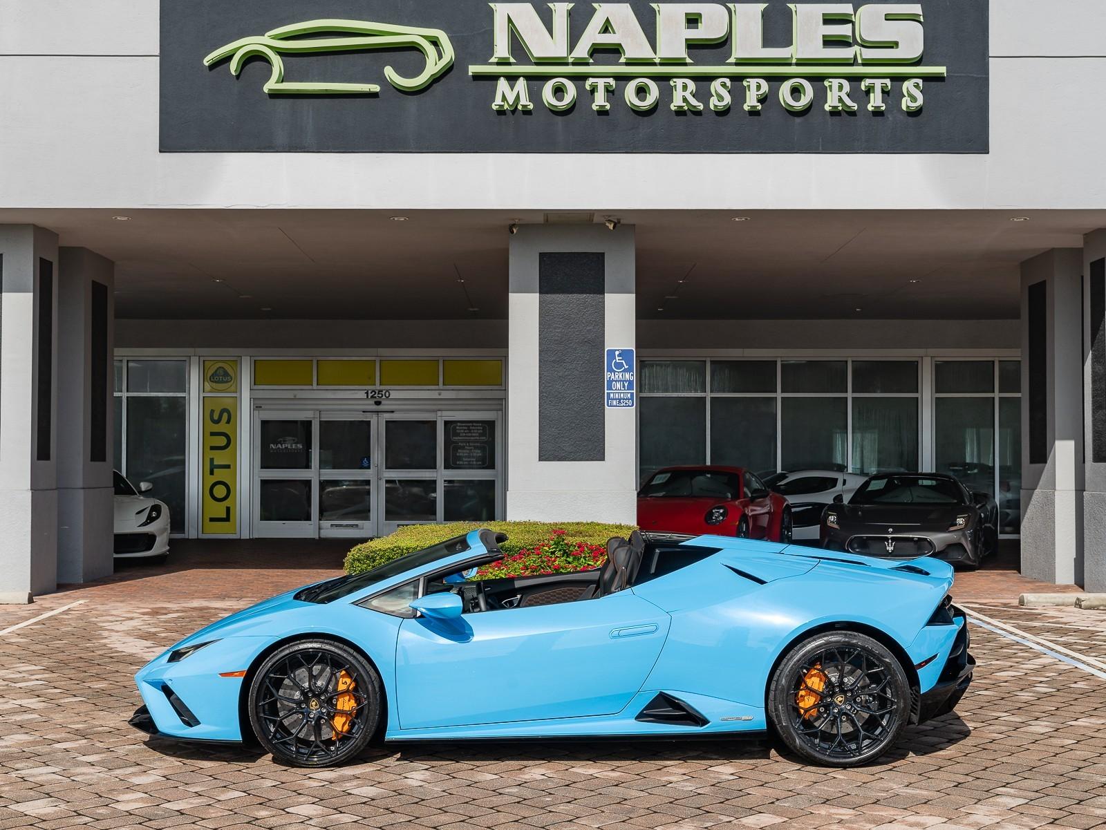 VIN: ZHWUT5ZF9NLA20440 | Used 2022 Lamborghini Huracan EVO Spyder