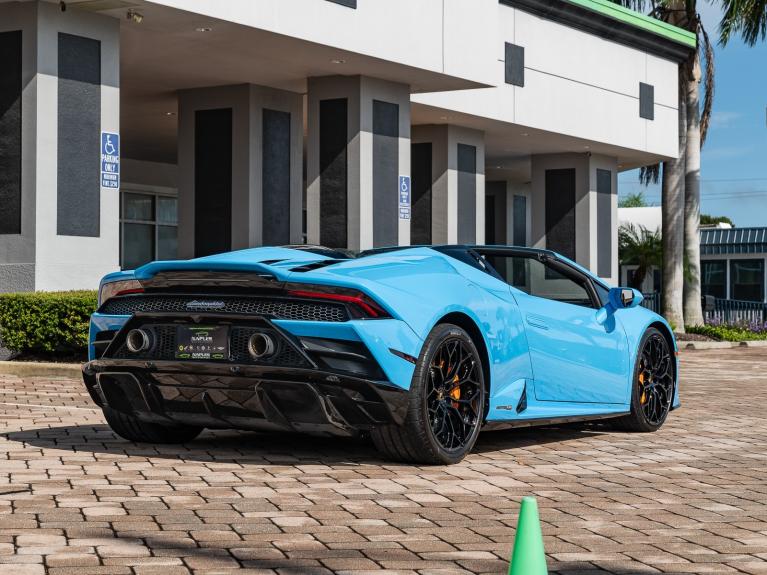 VIN: ZHWUT5ZF9NLA20440 | Used 2022 Lamborghini Huracan EVO Spyder