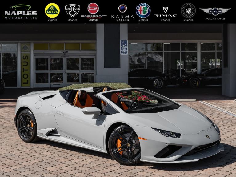 Used 2021 Lamborghini Huracan EVO for sale $309,995 at Naples Motorsports Inc in Naples FL