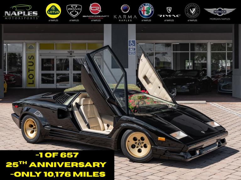 Used 1989 Lamborghini Countach for sale $575,000 at Naples Motorsports Inc in Naples FL
