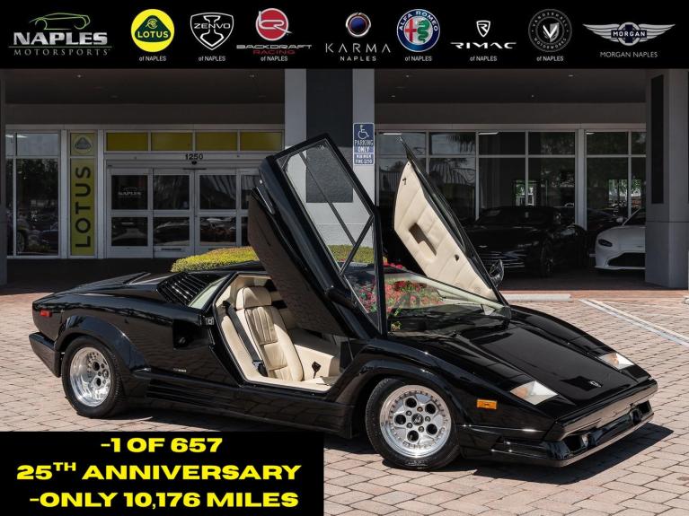 Used 1989 Lamborghini Countach for sale $575,000 at Naples Motorsports Inc in Naples FL