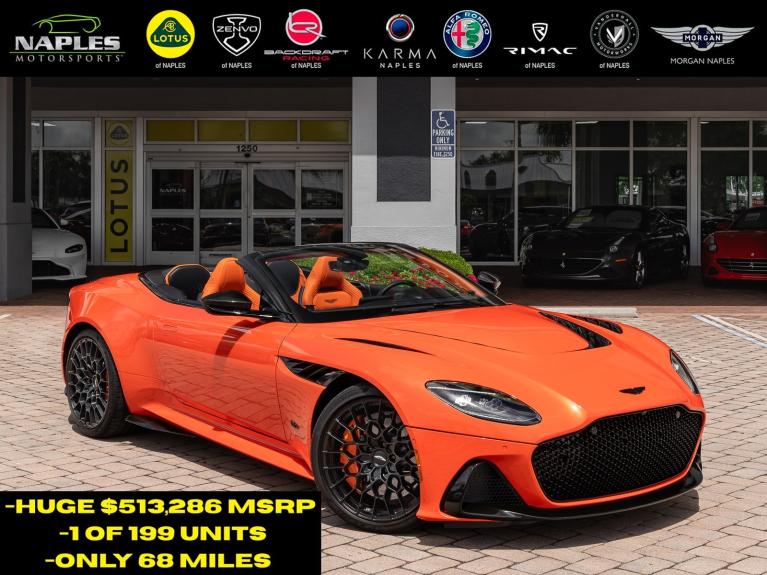 Used 2023 Aston Martin DBS 770 Ultimate for sale $489,995 at Naples Motorsports Inc in Naples FL