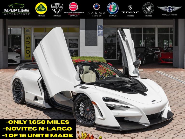 Used 2020 McLaren 720S Novitec N-Largo for sale $399,995 at Naples Motorsports Inc in Naples FL