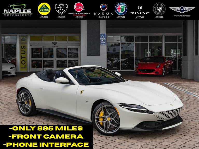 Used 2024 Ferrari Roma Spider for sale $339,995 at Naples Motorsports Inc in Naples FL