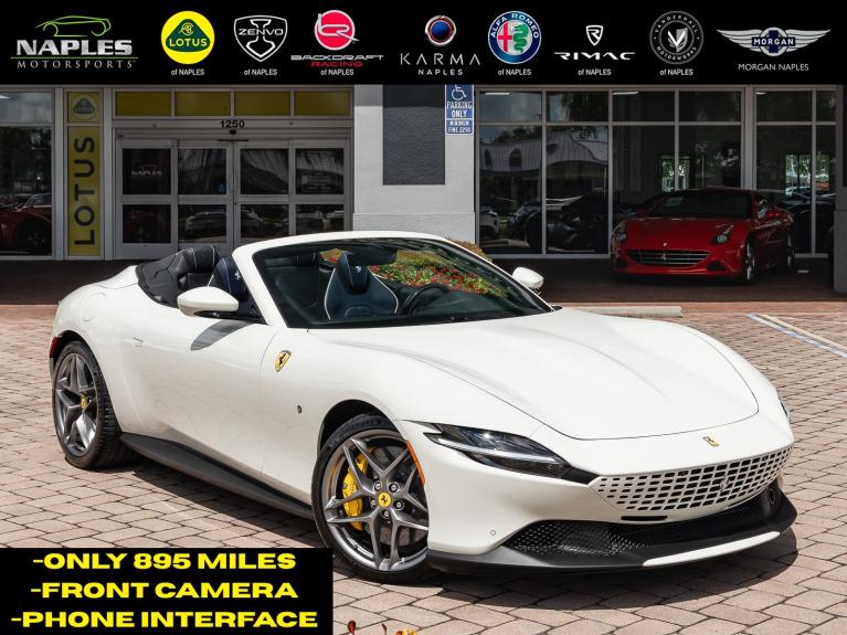 Used 2024 Ferrari Roma Spider for sale $339,995 at Naples Motorsports Inc in Naples FL