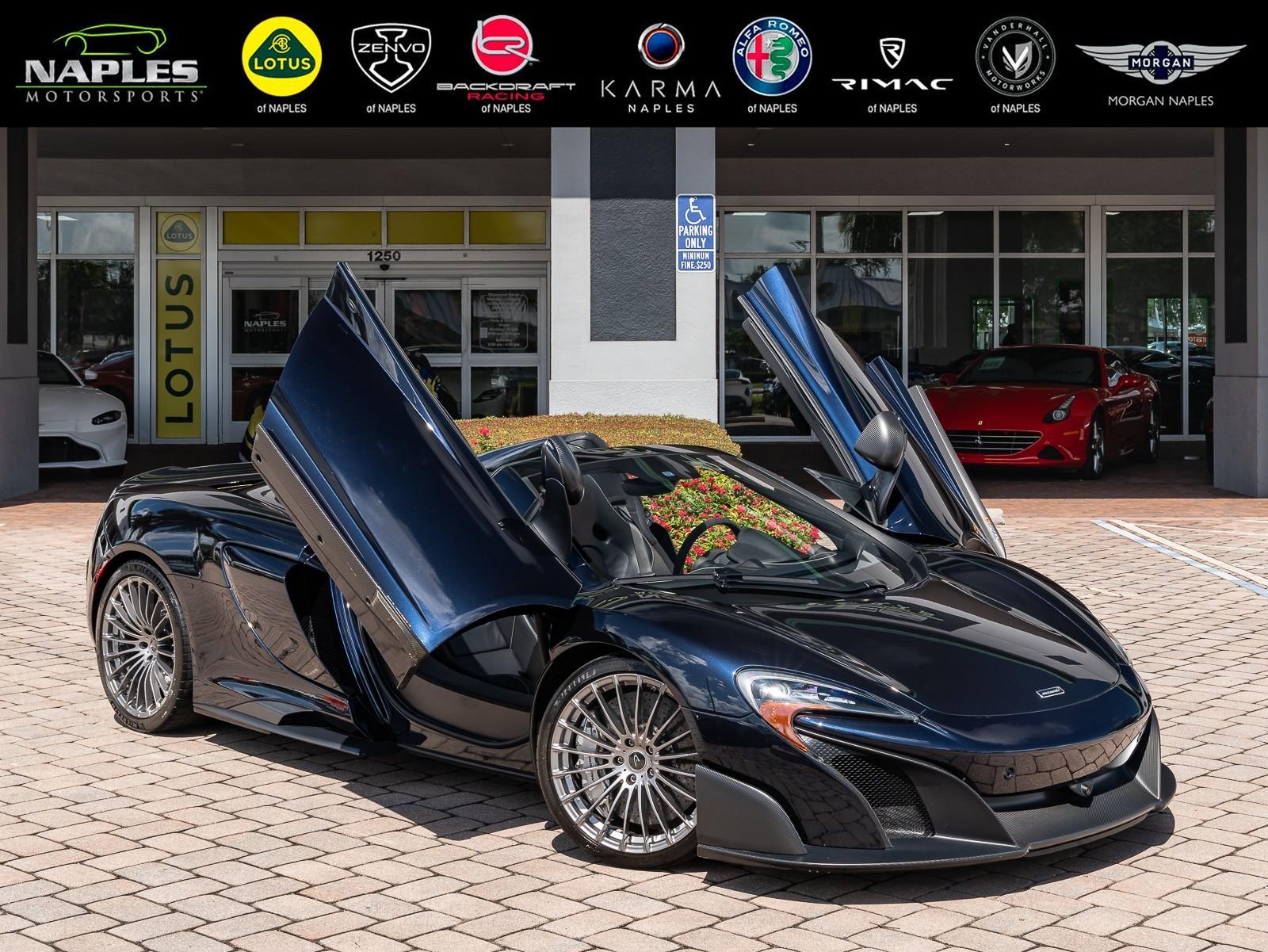 ミキプルーン VIN: SBM11SAAXGW675664 | Used 2016 McLaren 675LT 2dr Conv Spider