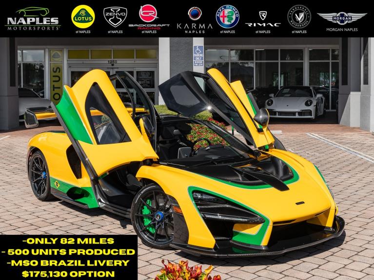 Used 2019 McLaren Senna for sale $1,699,995 at Naples Motorsports Inc in Naples FL